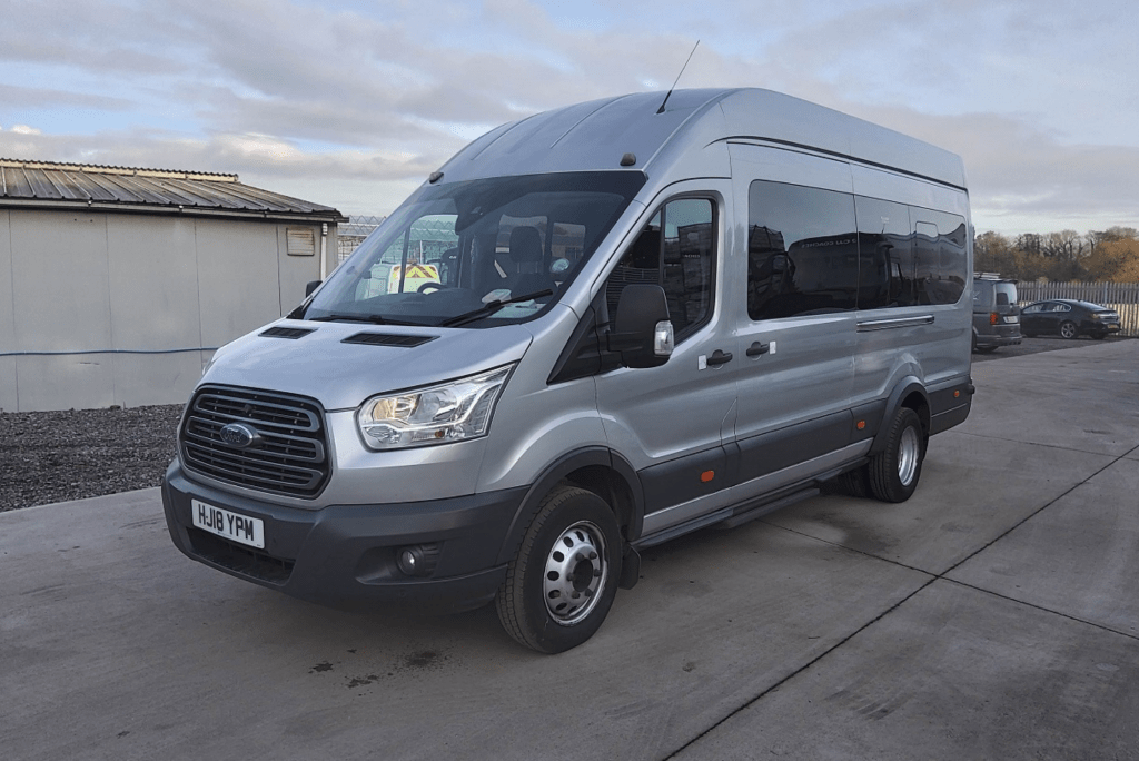 bus and drive with 16 seater
