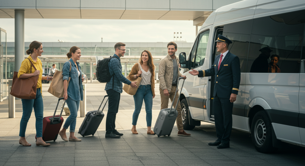 minibus to birmingham airport