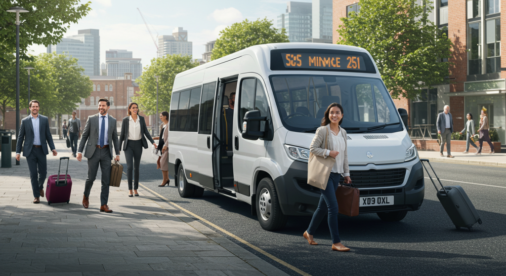 minibus to birmingham
