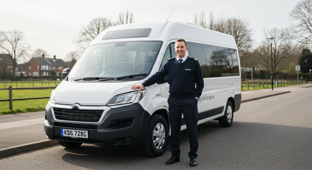 minibus hire driver