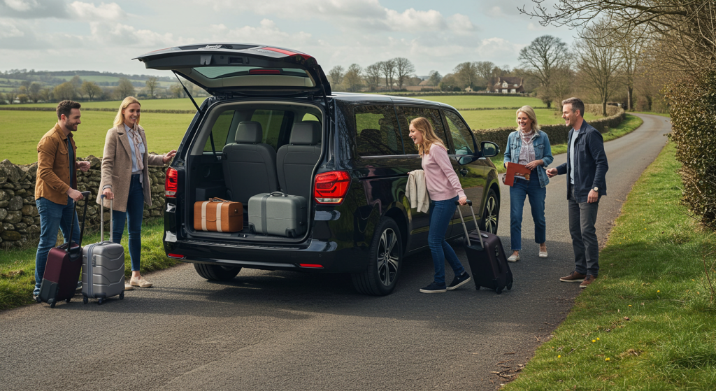 8 seater car hire
